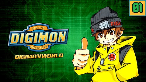 Digimon World 100% E1 - Next Stop, File City!!