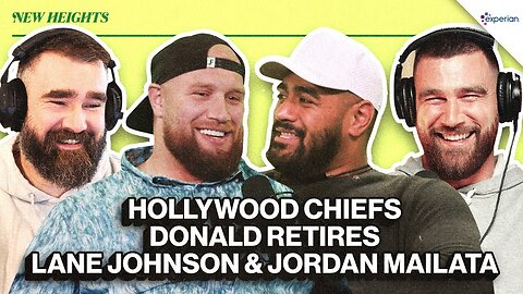 KC Goes Hollywood, Aaron Donald Retires and O-Line Reunion w/ Lane Johnson & Jordan Mailata