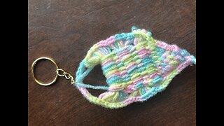 Keychain’s idea’s for beginners #diy #crochet #craft #art