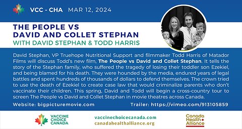 Todd Harris Film - PEOPLE vs DAVID & COLLET STEPHAN