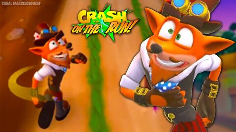 Crash On The Run | Crash Bandicoot Steampunk Gameplay