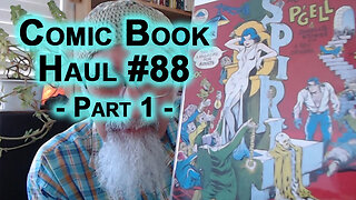 Comic Book Haul #88, P1: UK Marvel Spider-Man/Hulk, Tales of Suspense, Will Eisner's The Spirit ASMR
