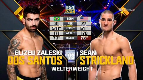 UFC Brazil Vs USA:Dis Santos Vs Strickland Full Fight At UFC 224 😬😬