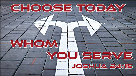 Choose Whom you are Going to Serve! Shahram Hadian Presentation from 06/05/23