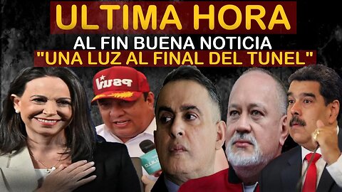 🔴SUCEDIO HOY! URGENTE HACE UNAS HORAS! UNA LUZ AL FINAL DEL TUNEL - NOTICIAS VENEZUELA HOY