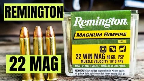 Remington 22 Mag Ammo - Magnum Rimfire
