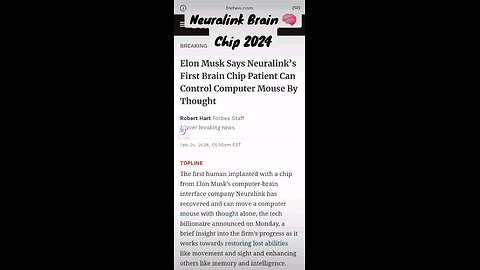 Neuralink Brain 🧠 Chip 2024