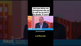 O @Ciro Gomes disse que não… o histórico diz que se não for pra França, capacho será.. e aí?