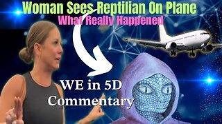 Reptilian on a Plane.. Woman Freaks Out! — WE in 5D Comments: IT'S ALWAYS ABOUT RESONANT FREQUENCY.. Here are the Details on Frequency + Where Does Satanism Vs. Luciferianism Vs. Krystic Consciousness Fall in This?