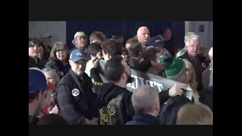Corn Pop and others get tossed out of Nikki Haley rally in Portland Maine