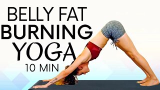 Yoga Flow for Burning Belly Fat | Intermediate Flexibility & Weight Loss