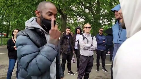 They nearly killed hatun argument over free speech #speakerscorner