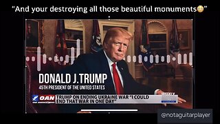 Trump on beautiful monuments and buildings