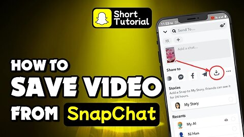 How to save videos from Snapchat