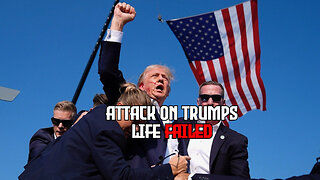 ASSASSINATION ATTEMPT on Trump FAILED, Shot in the ear, deep state in full force