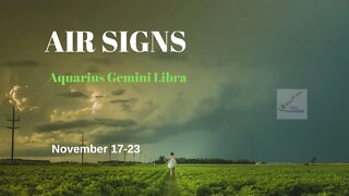 AIR SIGNS: Aquarius Gemini Libra * Act On Inspiration *