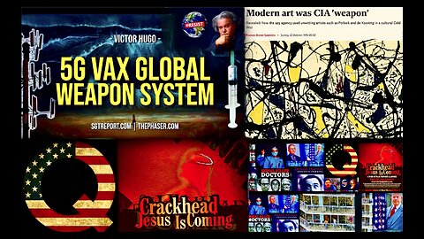 SGT Report Victor Hugo CIA Spooks Use Art As Weapon Crackhead Jesus The Movie Director Commentary