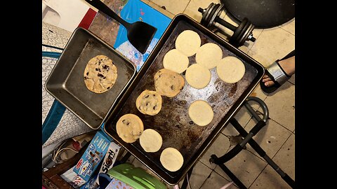 Making cookies