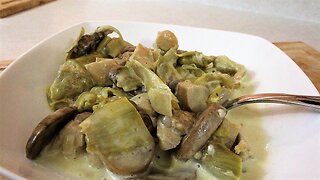 Creamy Chicken and Artichokes Recipe