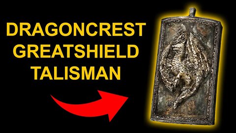 Dragoncrest Greatshield Talisman - Elden Ring