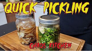 QUICK PICKLING (Onions & Peppers)