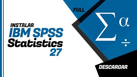 Download IBM SPSS Statistics 27 Full English - Spanish ML