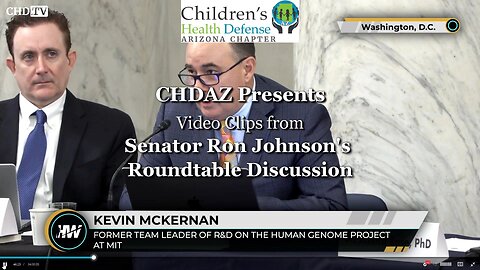 Kevin McKernan's Statements at Senator Ron Johnson's Round Table Discussion