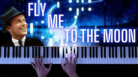 "Fly Me to the Moon" from Squid Gamea (Piano Visualizer)