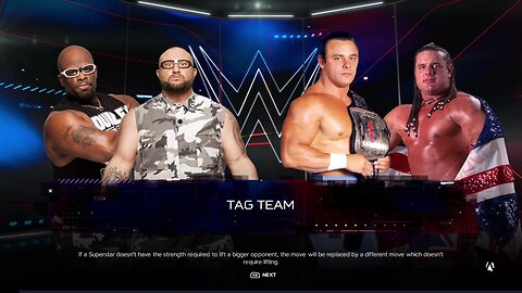 WWE 2k24 Dudley Boyz vs British Bulldogs