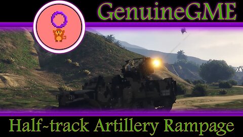 GTAV | Half-track Artillery Rampage