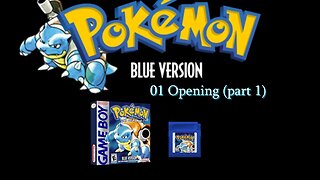 POKEMON BLUE-GAME BOY -ORIGINAL SOUND TRACK #1