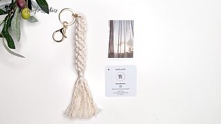 Macrame Keychain