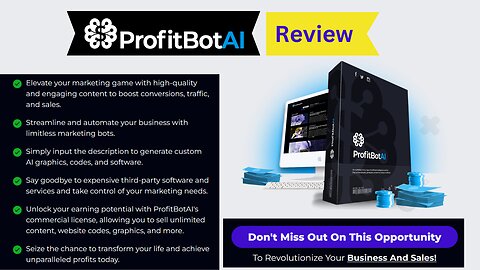 ProfitBot AI Review-To Revolutionize Your Business And Sales!