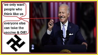 we only want people who think like us says biden