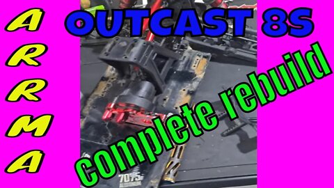 Wrenching *ARRMA OUTCAST 8S*