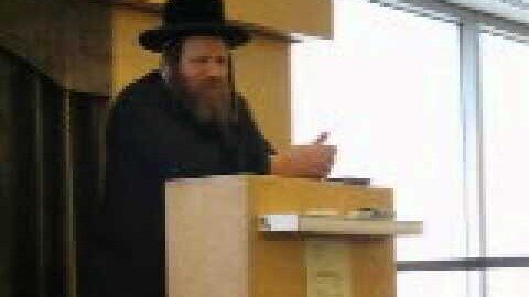 Pittsburger Rebbe in Beis Medrash L'Talmud