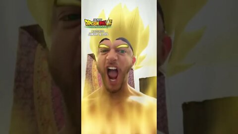 Dragon Ball Super Broly snapchat filter