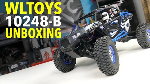 WLTOYS 10428-B Unboxing - 1:10 RC Polaris RZR UTV