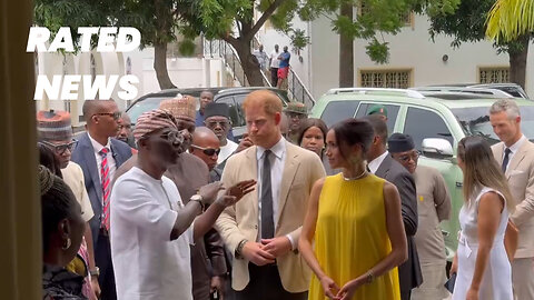 Harry and Meghan Arrive in Lagos During Nigerian Tour