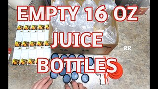 16 Ounce Empty Plastic Juice Bottles 12 Pack, For my shakes!