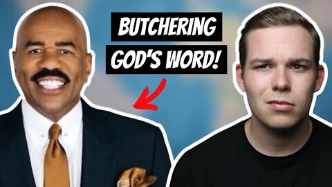 How Steve Harvey BUTCHERS The Bible!