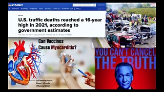Bill Maher Hides Evidence Car Crashes Skyrocketed Due To Covid 19 Vaccine Myocarditis Heart Attacks