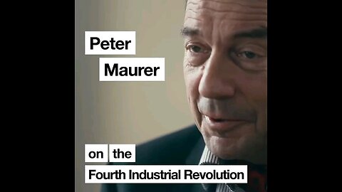 Peter Maurer on the Fourth Industrial Revolution