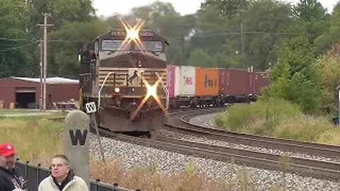 Fostoria, Ohio Train Video from September 24, 2022 Part 1