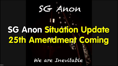 SG Anon Situation Update | 25th Amendment Coming