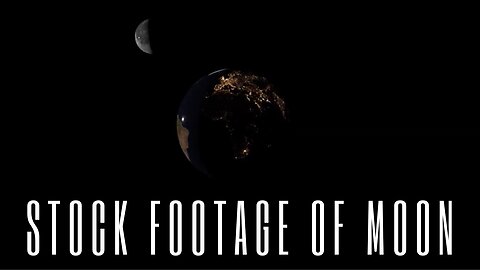 Stock Footage Of Moon - Moon Eclipse Night