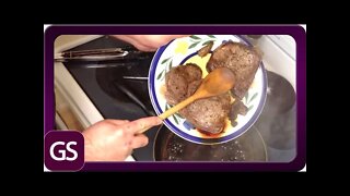 Garlic Mushroom Red Wine Sauce Steaks - CO Guy Stuff