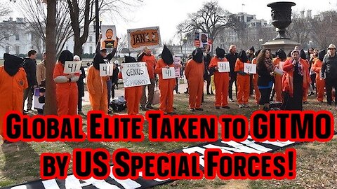 BREAKING: Global Elite Taken to GITMO by US Special Forces!