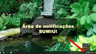 RESOLVIDO! Relógio e Área de Notificação SUMIRAM no Windows 10!