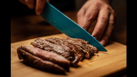 Colin Fassnidge's skirt steak with salsa verde